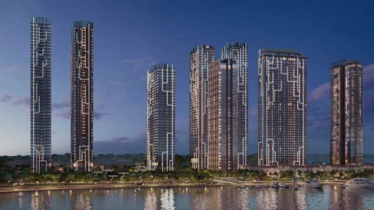Vị trí đắc địa của Grand Marina Saigon